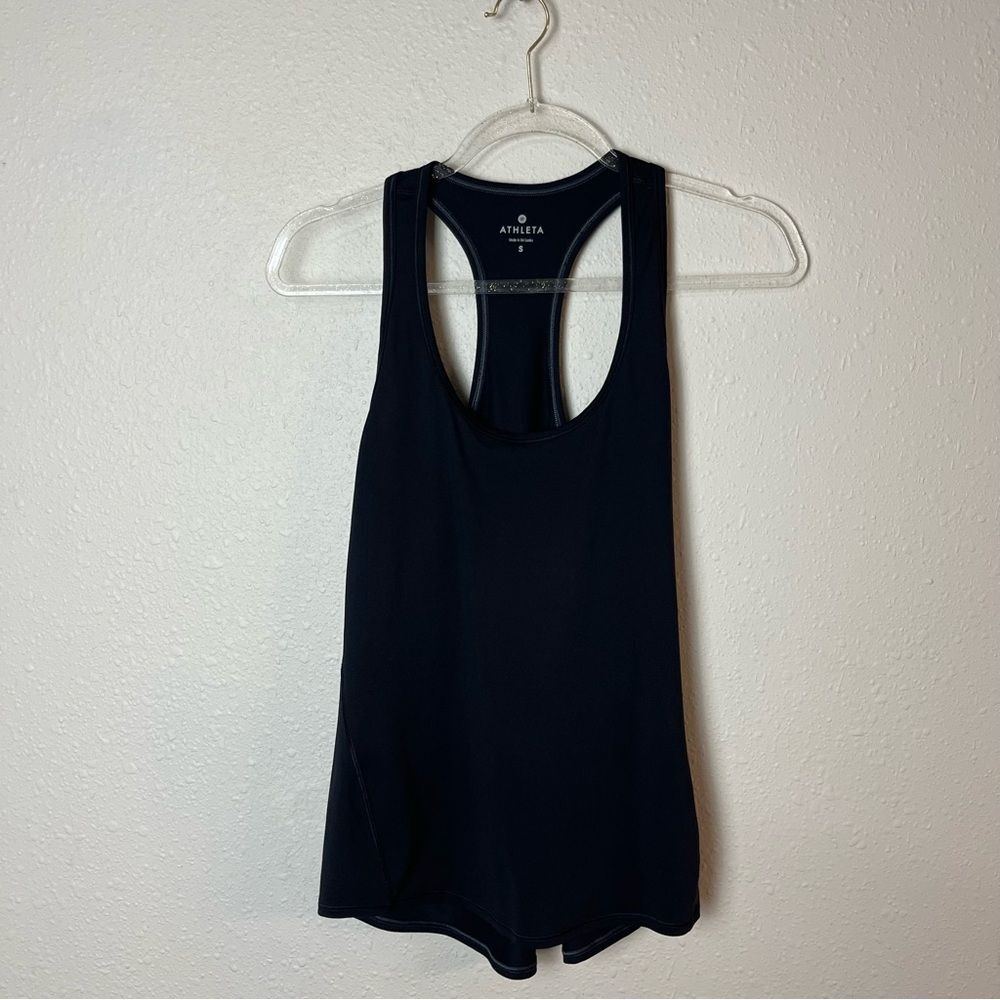 Athleta Black Chi Tank Size Small